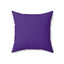 Faux Suede Pillow - Violet Energy
