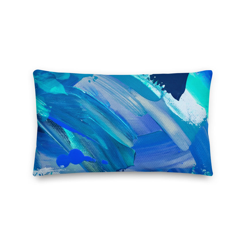 Premium Pillow - Classic Blue