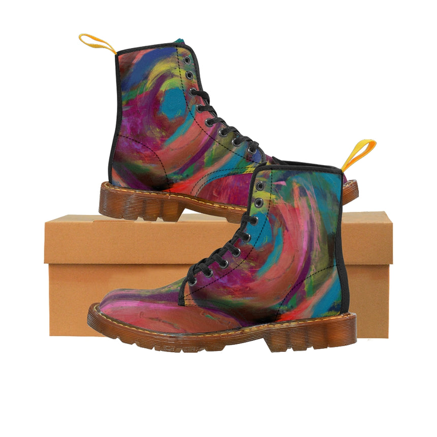 Women's Art Boots - Muddled