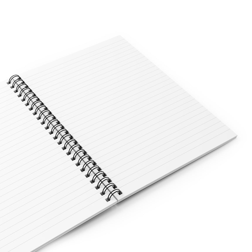 Spiral Notebook - Ruled Line - Electric