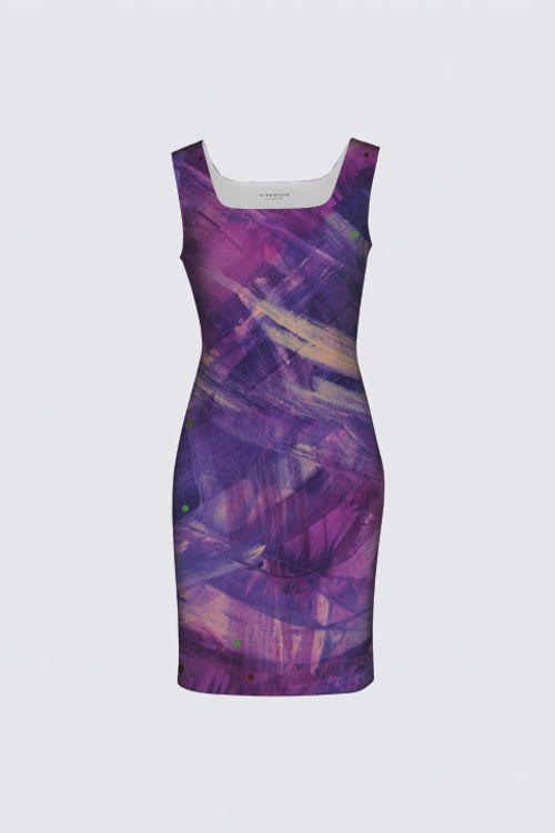 Sleeveless Dress - Violet Energy